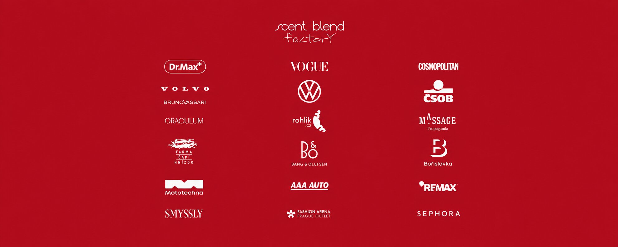 Značky, které důvěřují Scent Blend